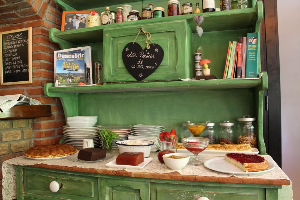 Hostal L'Ou De Reig Montseny Εξωτερικό φωτογραφία
